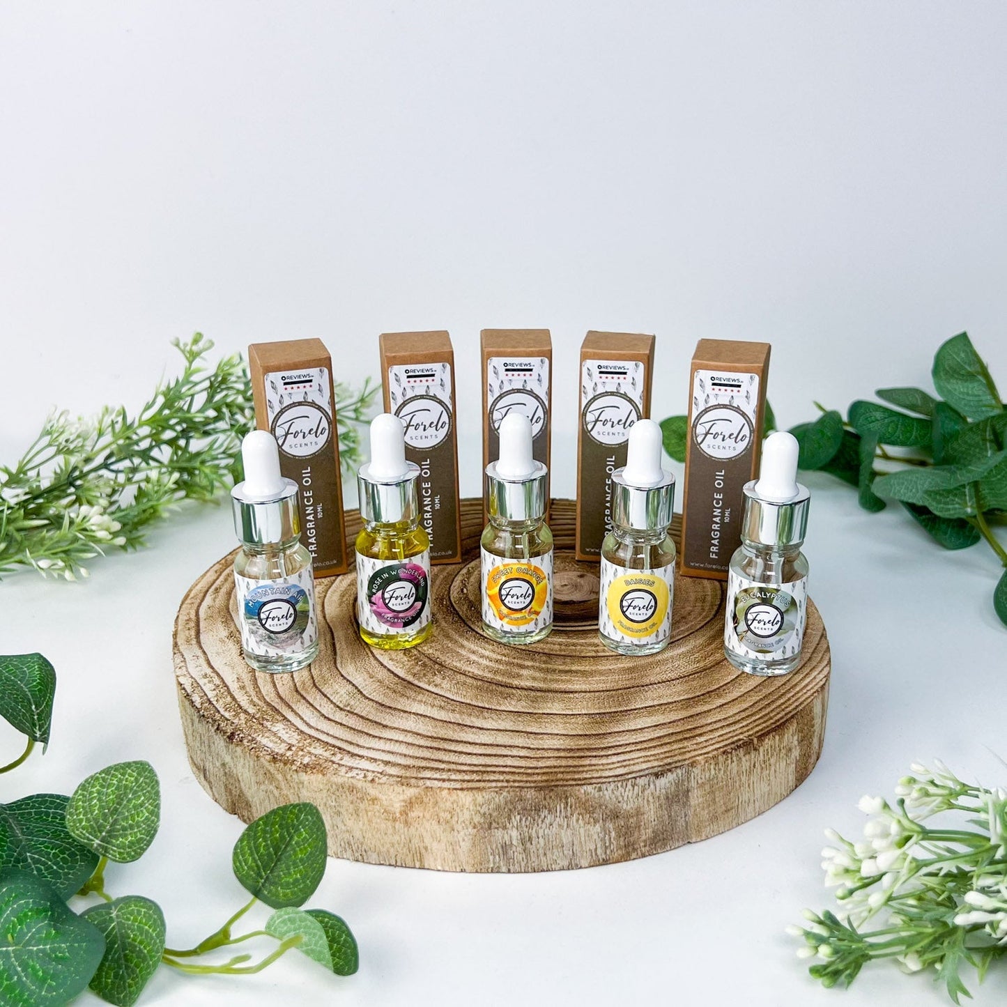 5 Fragrance Oil Pack - Bath Indulgence