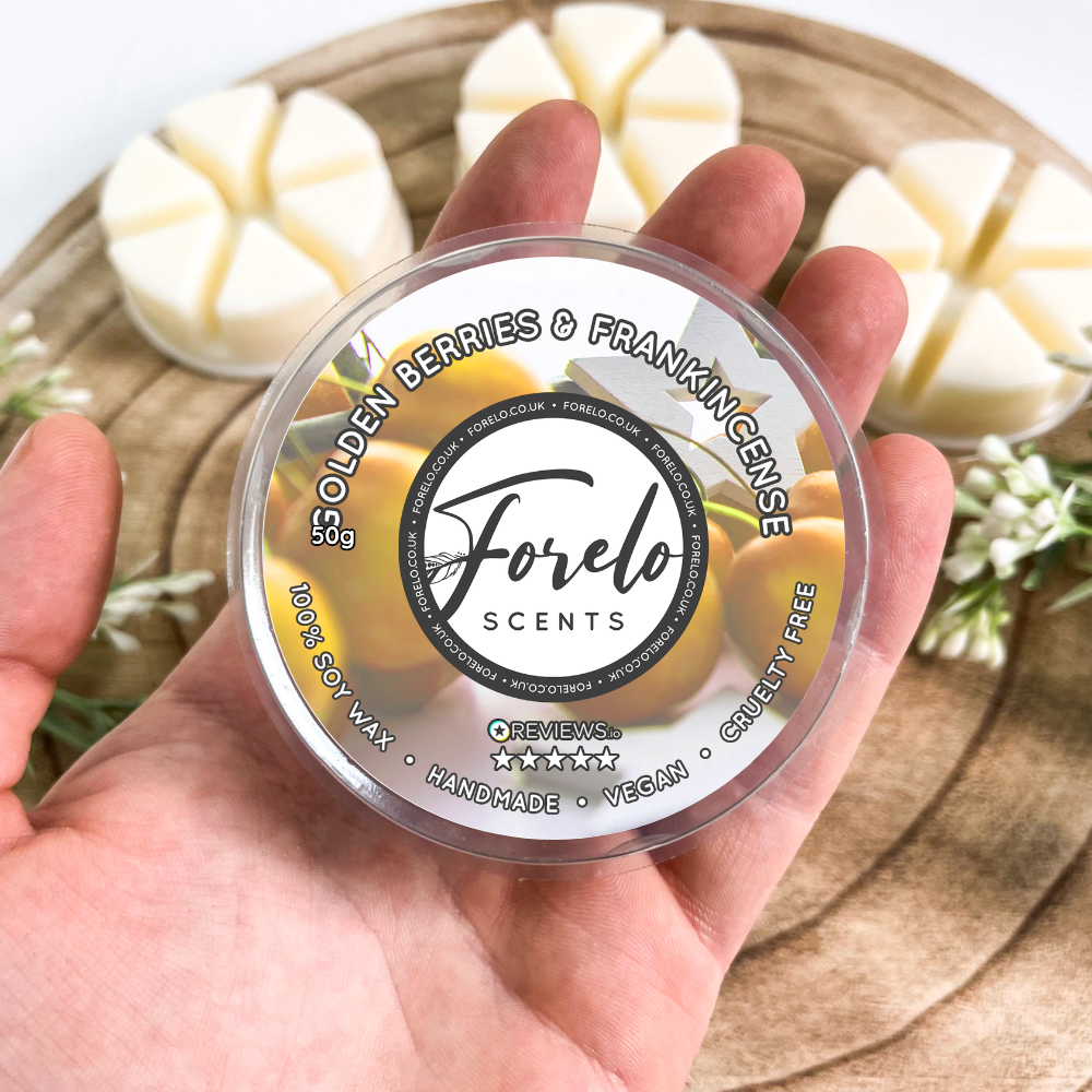 Golden Berries & Frankincense Soy Wax Melt