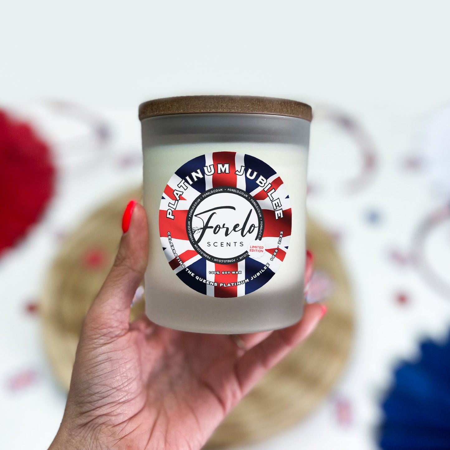 Platinum Jubilee Soy Candle