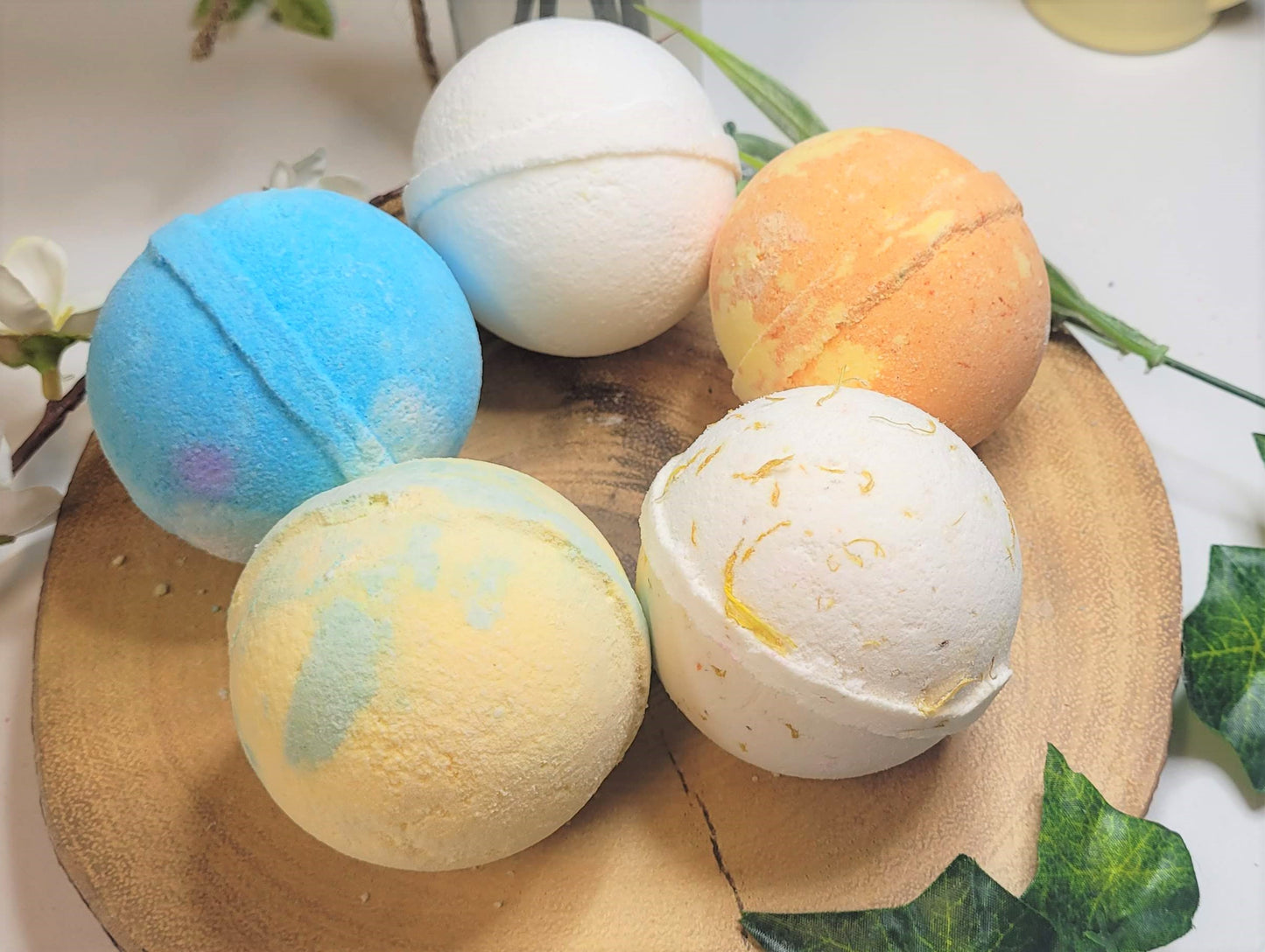 Medium Five Handmade Bath Bombs Subscription Box
