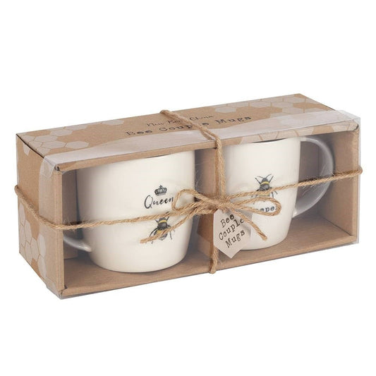Bee Couples Mug Set - Bath Indulgence