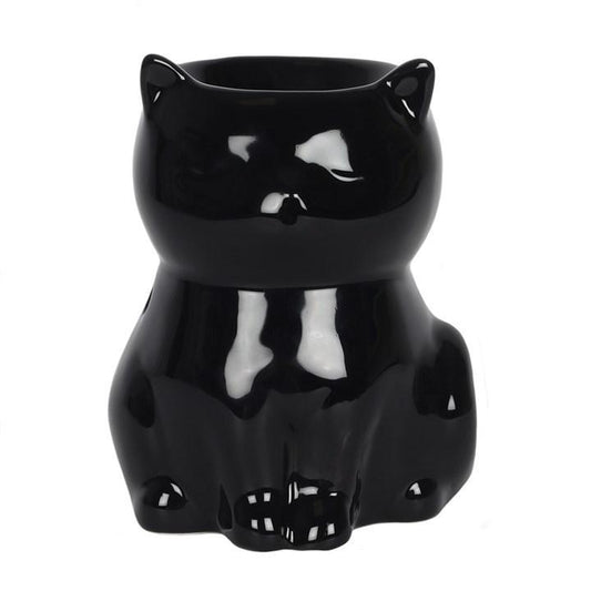 Cat Burner & Wax Melt Gift Set - Bath Indulgence