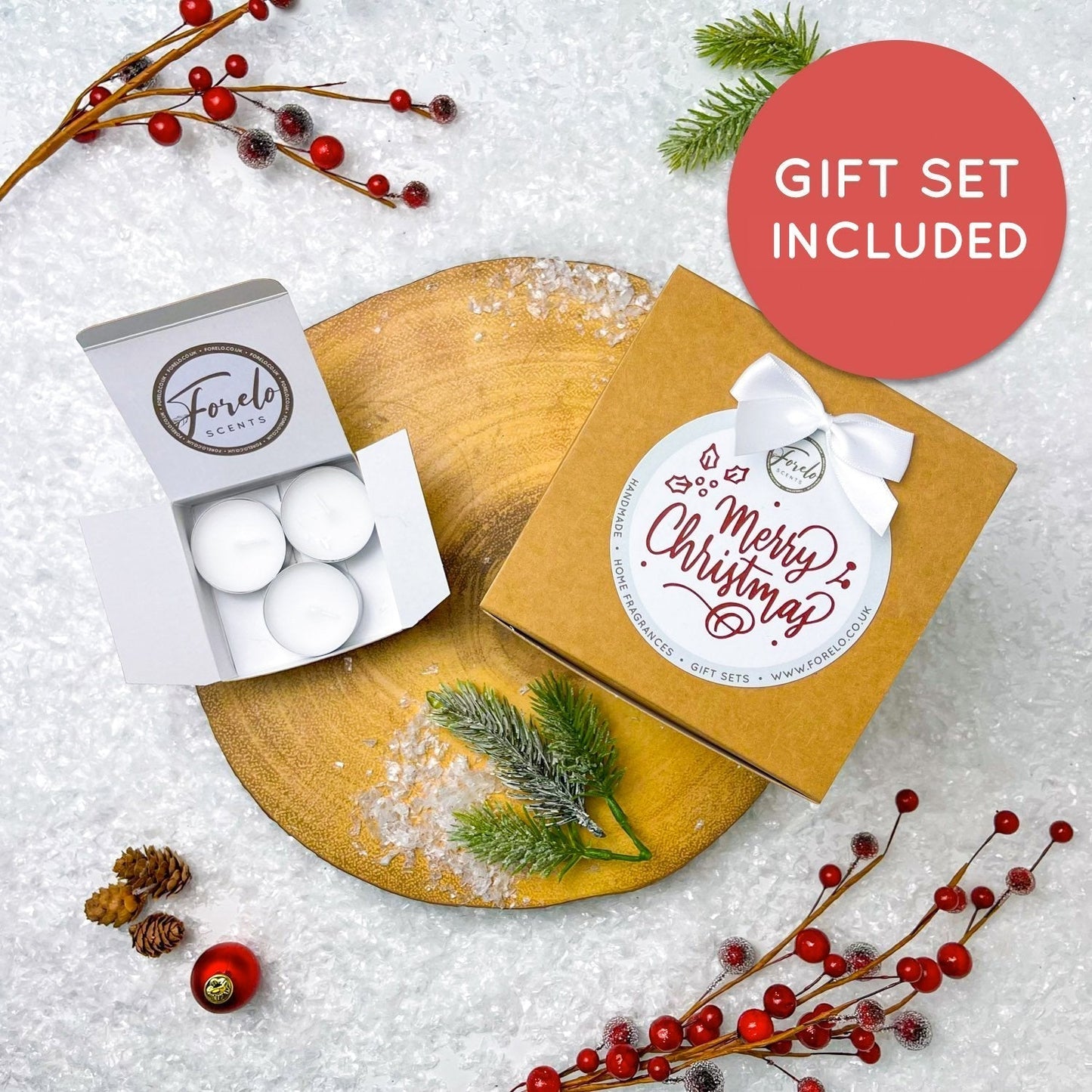 Cat Burner & Wax Melt Gift Set - Bath Indulgence