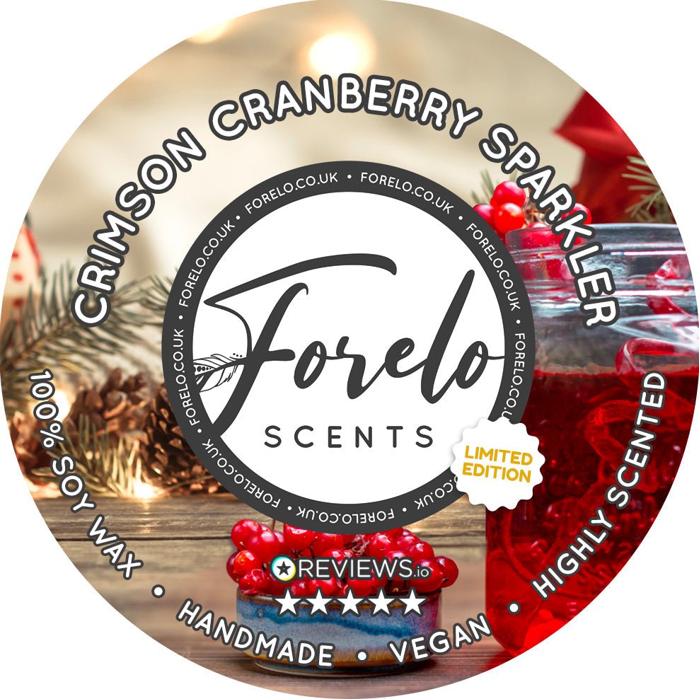 Crimson Cranberry Sparkler Soy Wax Melt - Bath Indulgence