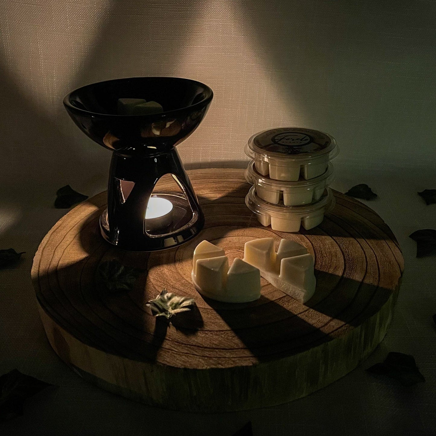 Deep Bowl Burner & Wax Melt Bundle - Bath Indulgence