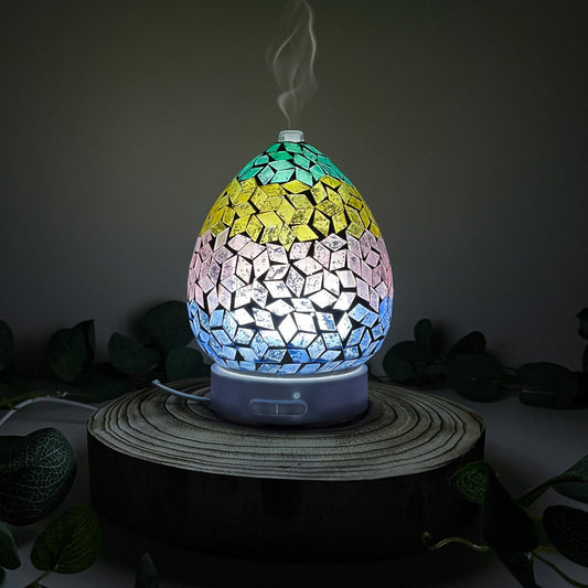 Diamond Mosaic Oil Diffuser - Bath Indulgence
