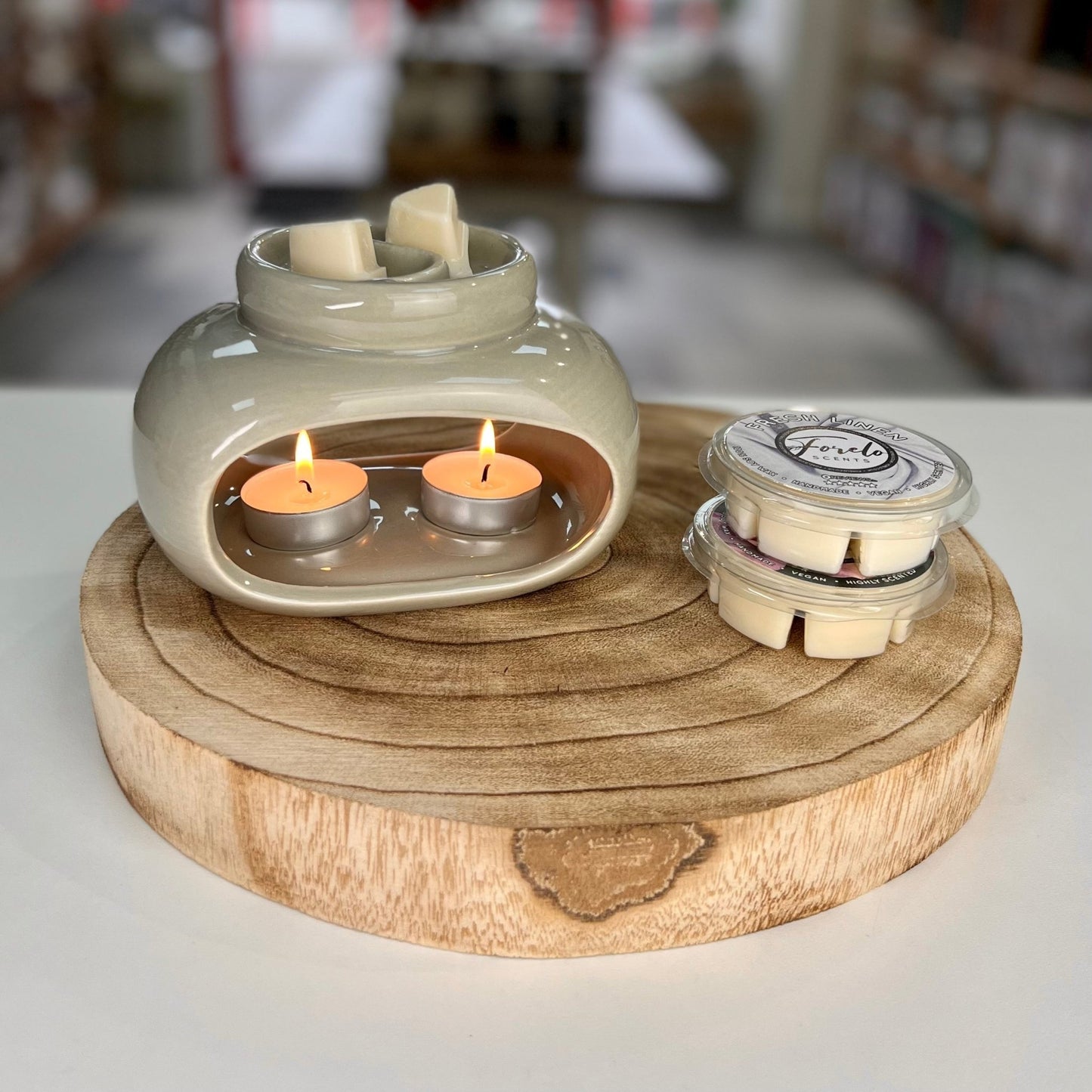 Dual Burner + 2 FREE WAX MELTS - Bath Indulgence