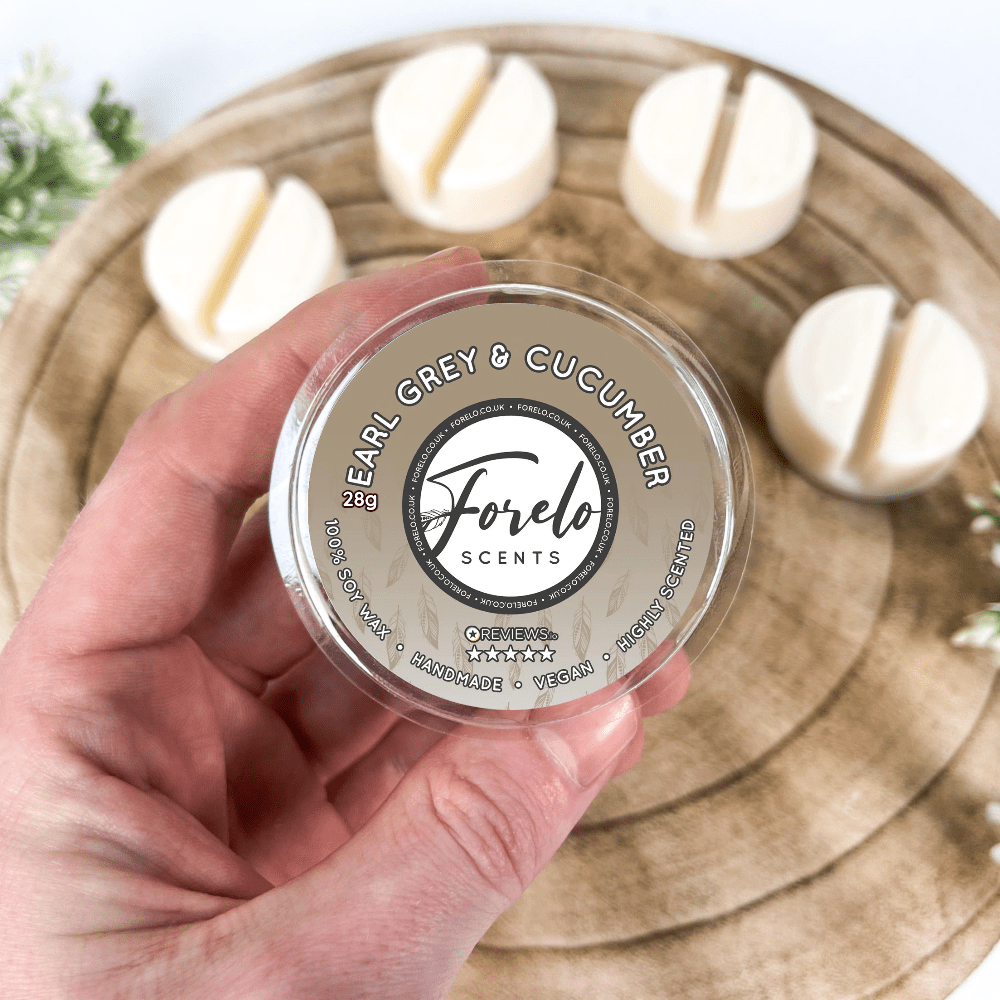 Earl Grey & Cucumber · Unisex Soy Wax Melt - Bath Indulgence