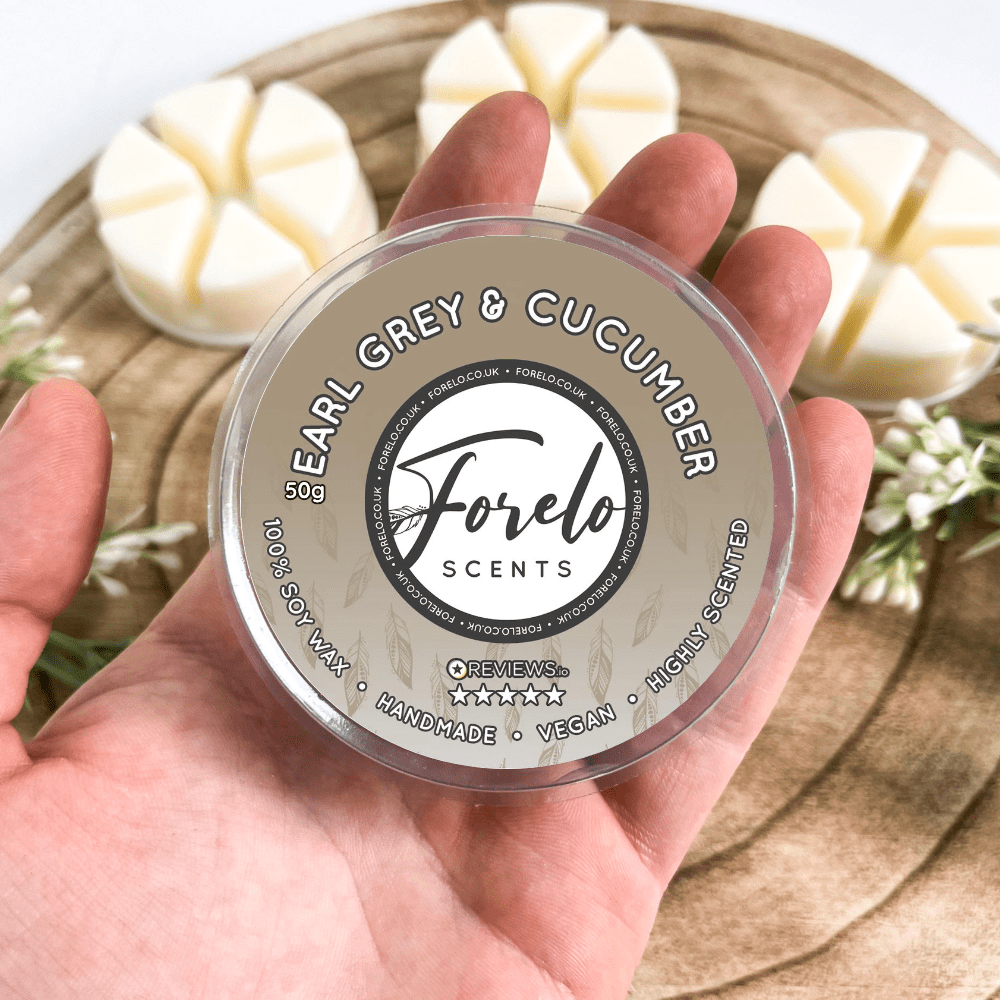 Earl Grey & Cucumber · Unisex Soy Wax Melt - Bath Indulgence