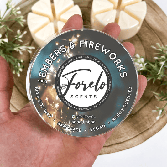 Embers & Smoky Soy Wax Melts - Bath Indulgence