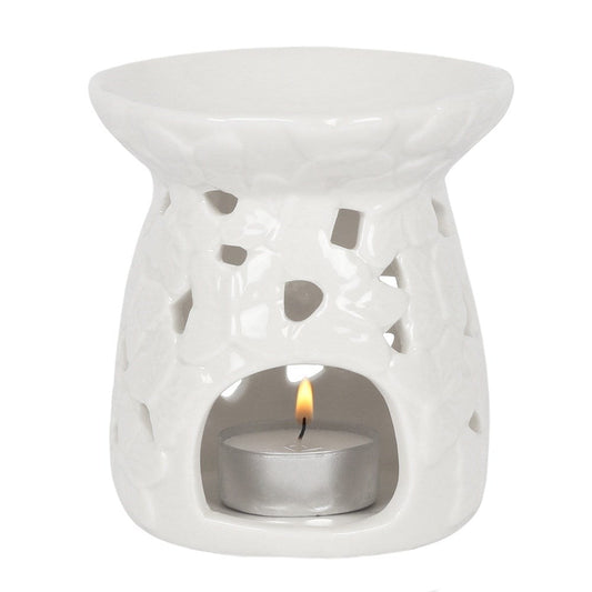 Embossed Butterfly Burner & Wax Melt Bundle - Bath Indulgence