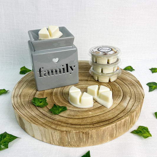 Family Burner & Wax Melt Gift Set - Bath Indulgence