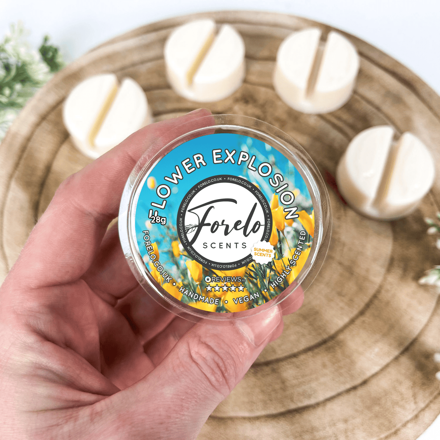 Flower Explosion Soy Wax Melt - Bath Indulgence