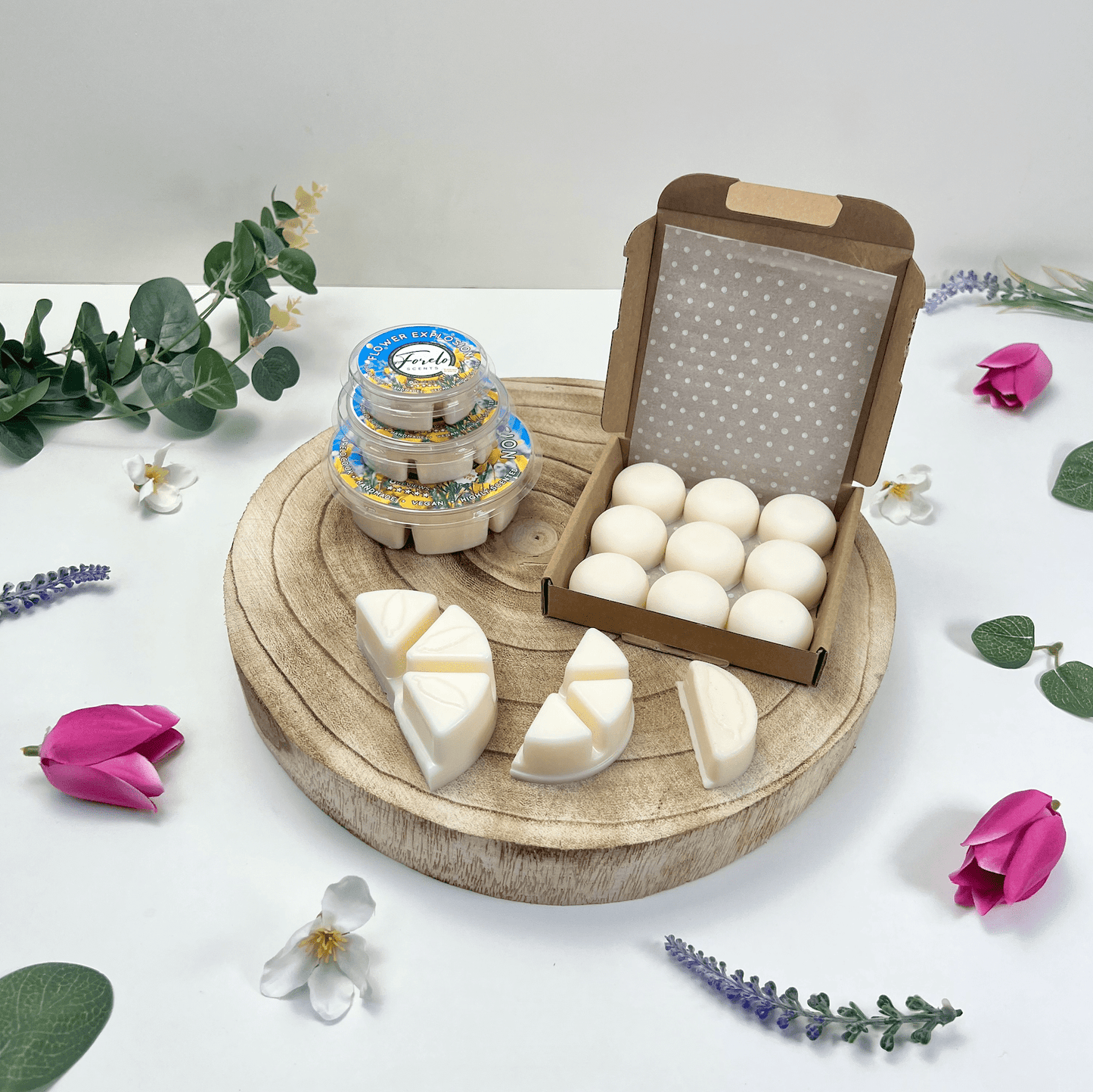 Flower Explosion Soy Wax Melt - Bath Indulgence