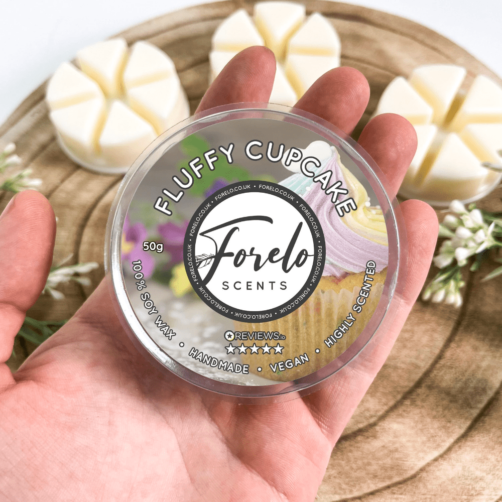 Fluffy Cupcake Soy Wax Melts - Bath Indulgence