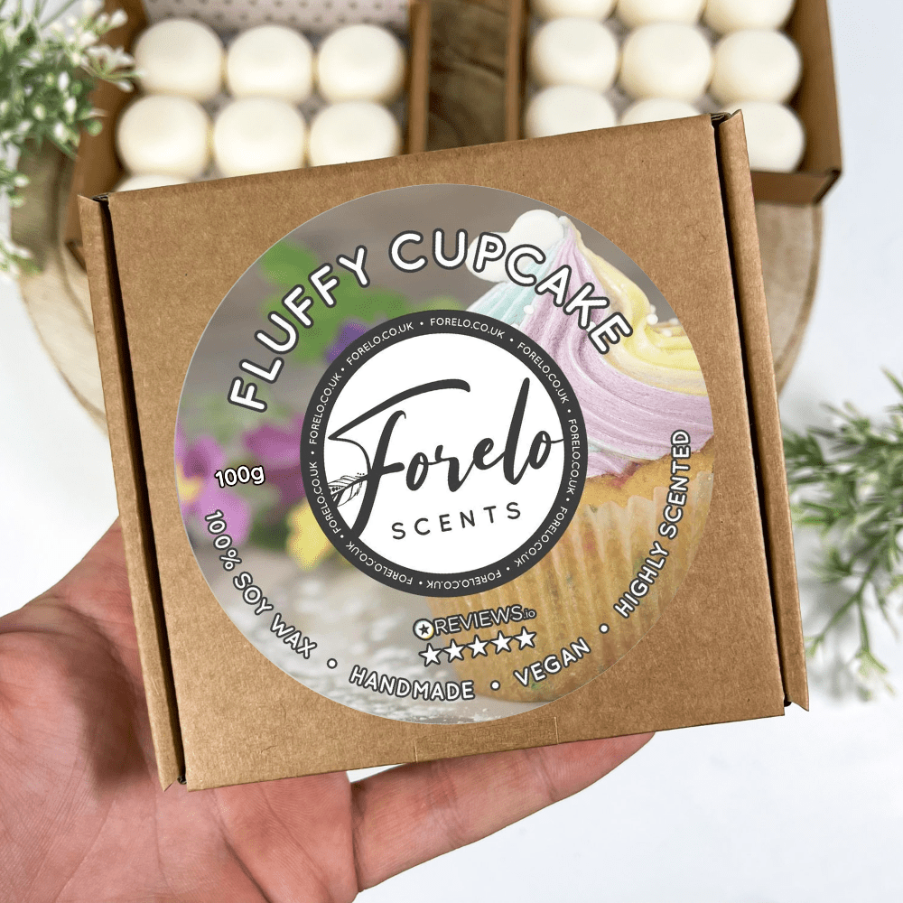 Fluffy Cupcake Soy Wax Melts - Bath Indulgence