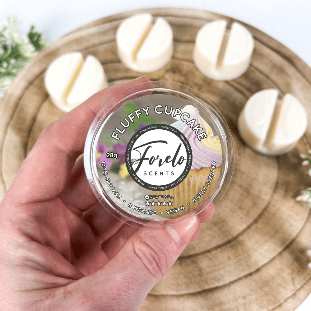 Fluffy Cupcake Soy Wax Melts - Bath Indulgence