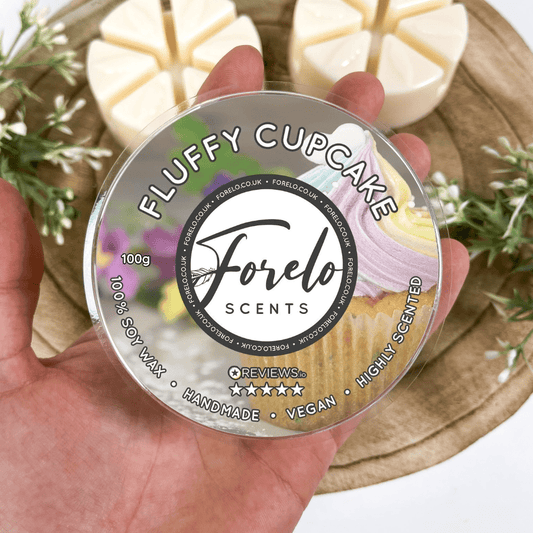 Fluffy Cupcake Soy Wax Melts - Bath Indulgence