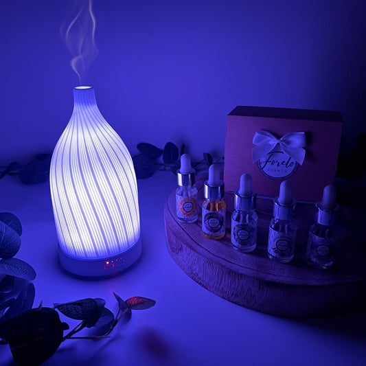 Fragrance Oil & Diffuser Gift Set - Bath Indulgence