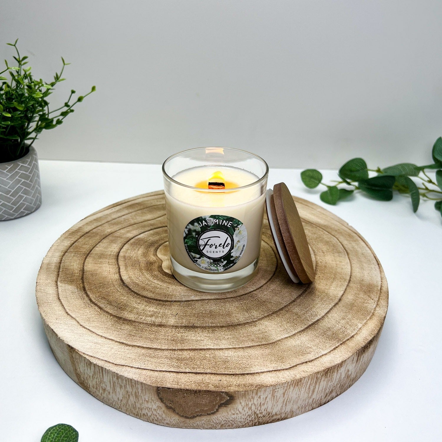 Jasmine Soy Candle - Bath Indulgence