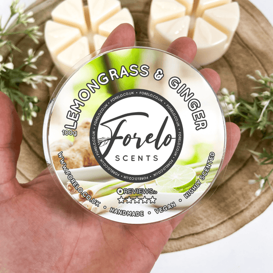 Lemongrass & Ginger Soy Wax Melt - Bath Indulgence