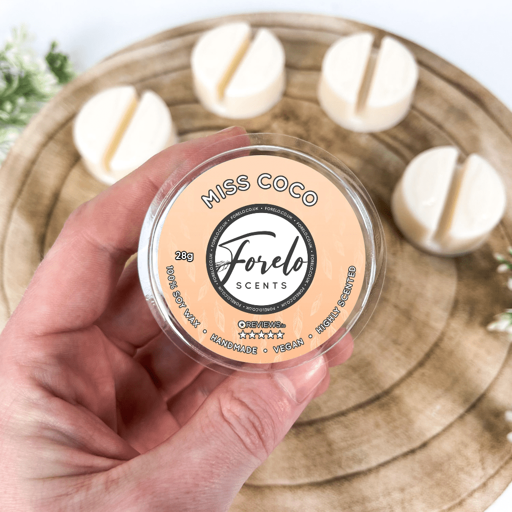 Miss Cocoa · Perfume Soy Wax Melts - Bath Indulgence