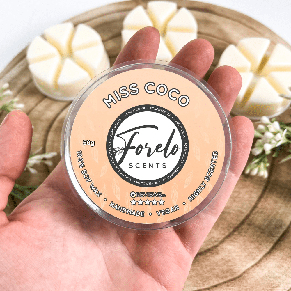 Miss Cocoa · Perfume Soy Wax Melts - Bath Indulgence