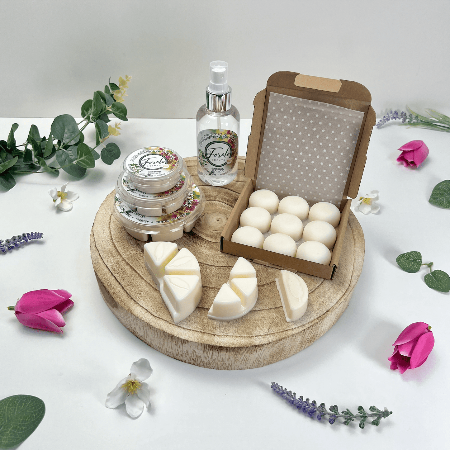 Mulberry & Thyme Soy Wax Melt - Bath Indulgence
