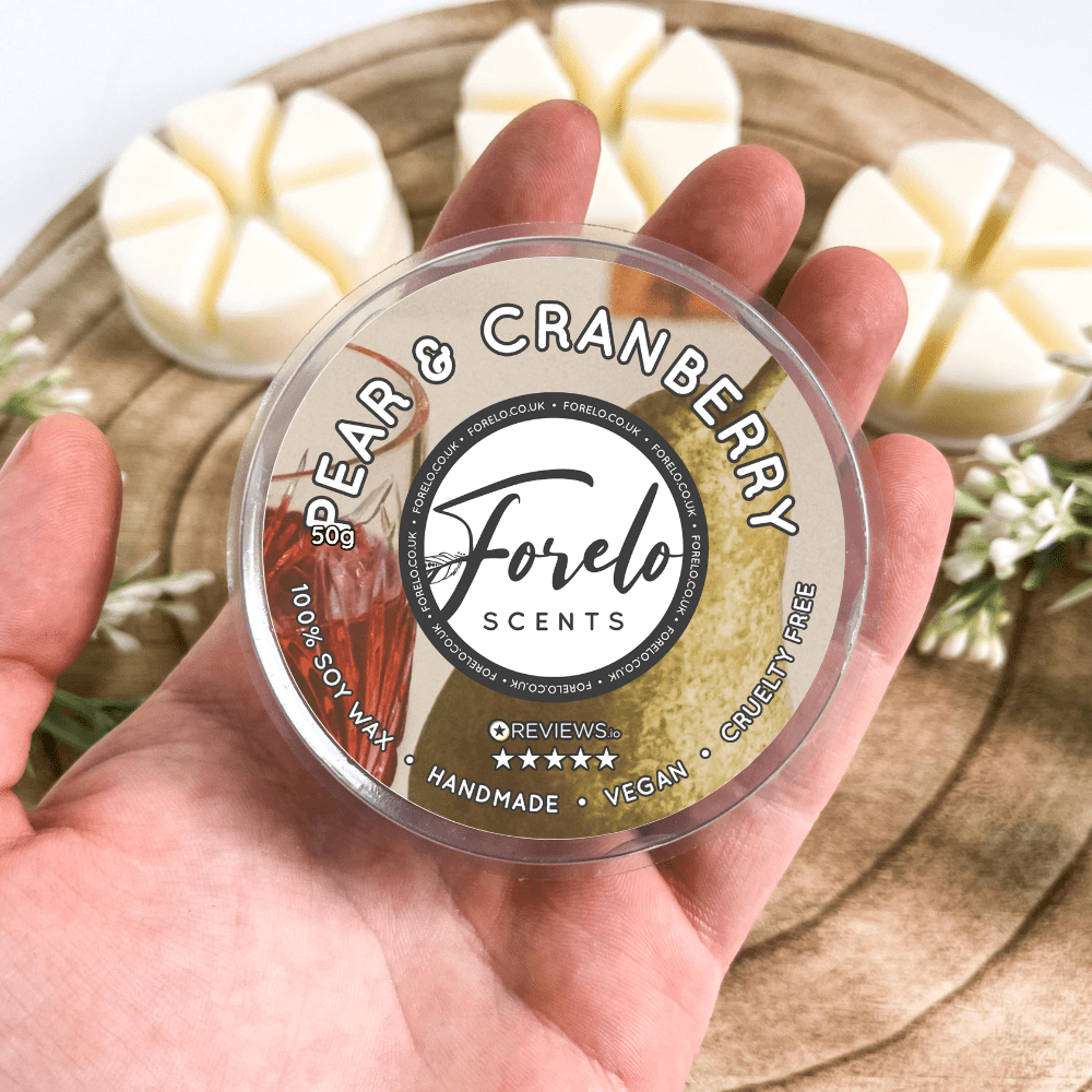 Pear & Cranberry Soy Wax Melt - Bath Indulgence