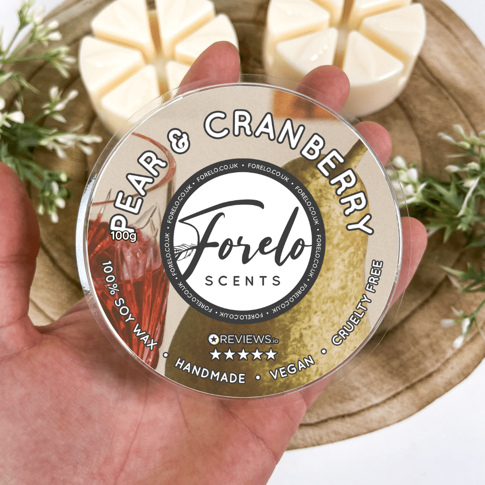 Pear & Cranberry Soy Wax Melt - Bath Indulgence