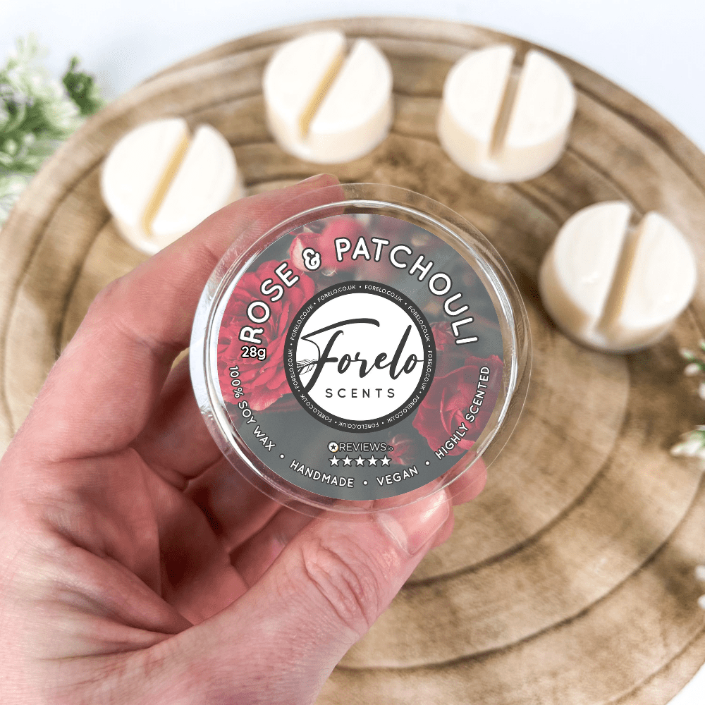 Rose & Patchouli Soy Wax Melt - Bath Indulgence