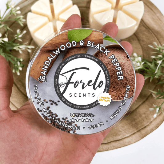 Sandalwood & Black Pepper Soy Wax Melt - Bath Indulgence
