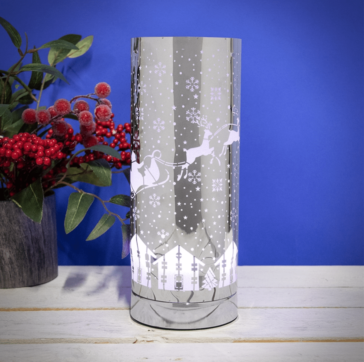 Santa Sleigh LED Colour Changing Burner - Bath Indulgence
