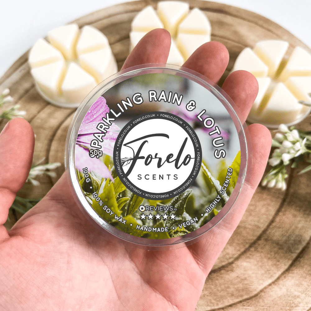 Sparkling Rain & Lotus Soy Wax Melt - Bath Indulgence