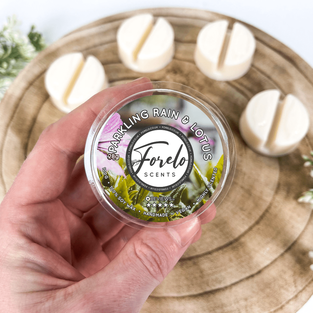 Sparkling Rain & Lotus Soy Wax Melt - Bath Indulgence