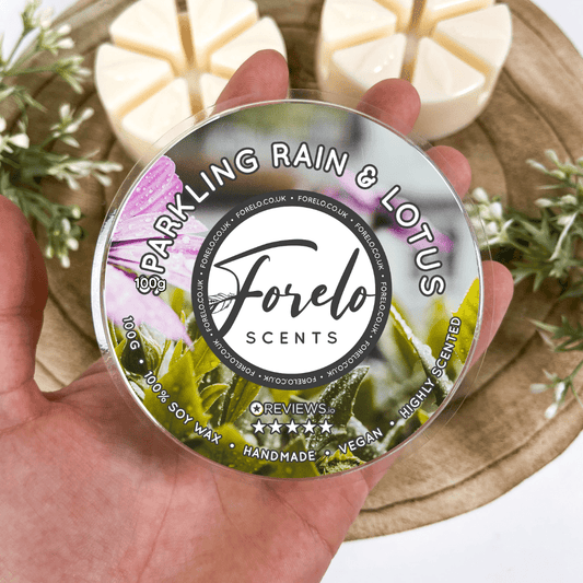 Sparkling Rain & Lotus Soy Wax Melt - Bath Indulgence