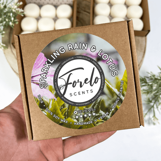 Sparkling Rain & Lotus Soy Wax Melt - Bath Indulgence