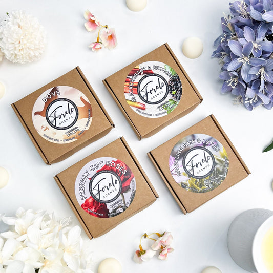 Spring Soy Wax Melt Box Bundle (4 x 100g) - Bath Indulgence