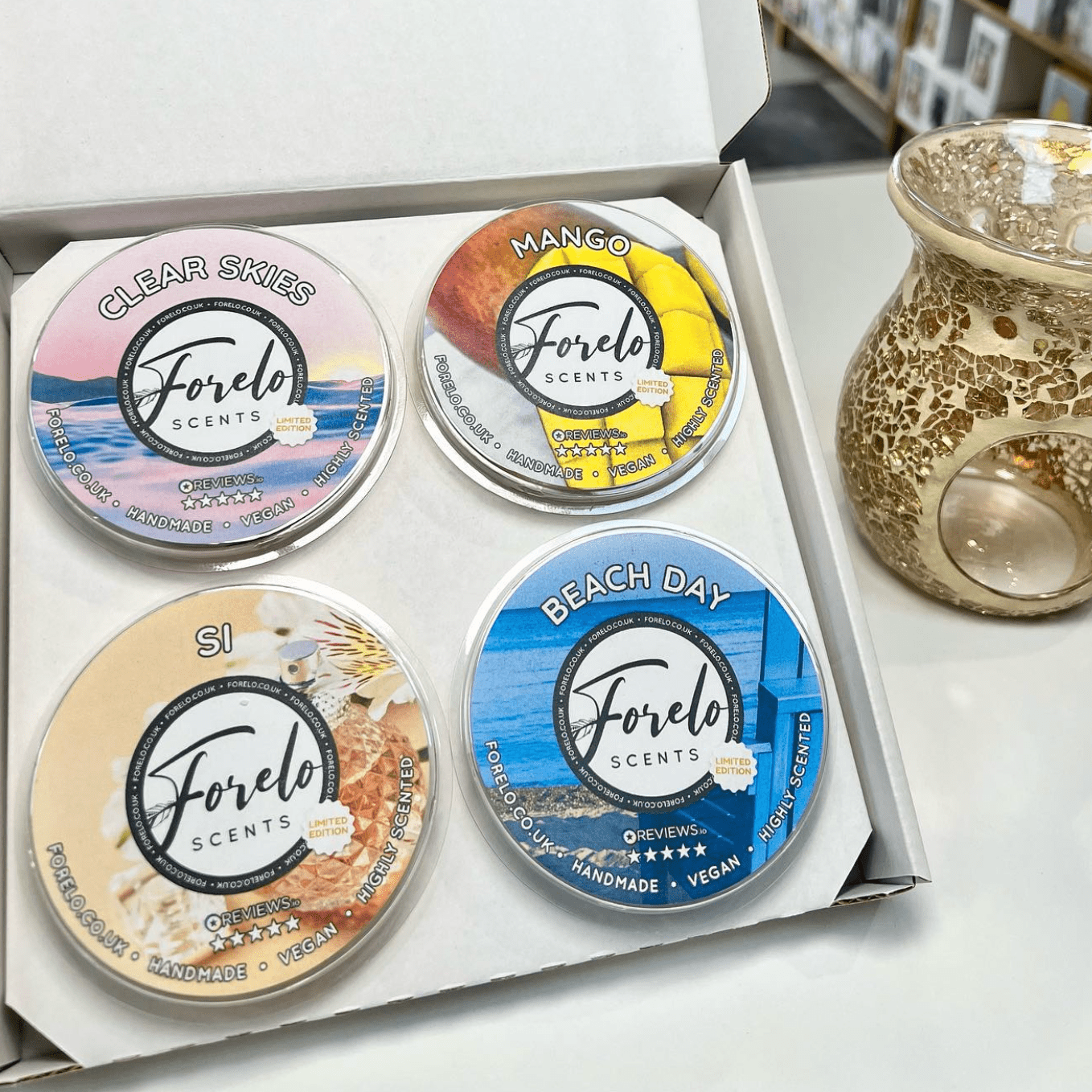 Summer Holiday Soy Wax Melt Bundle (4 x 100g) - Bath Indulgence