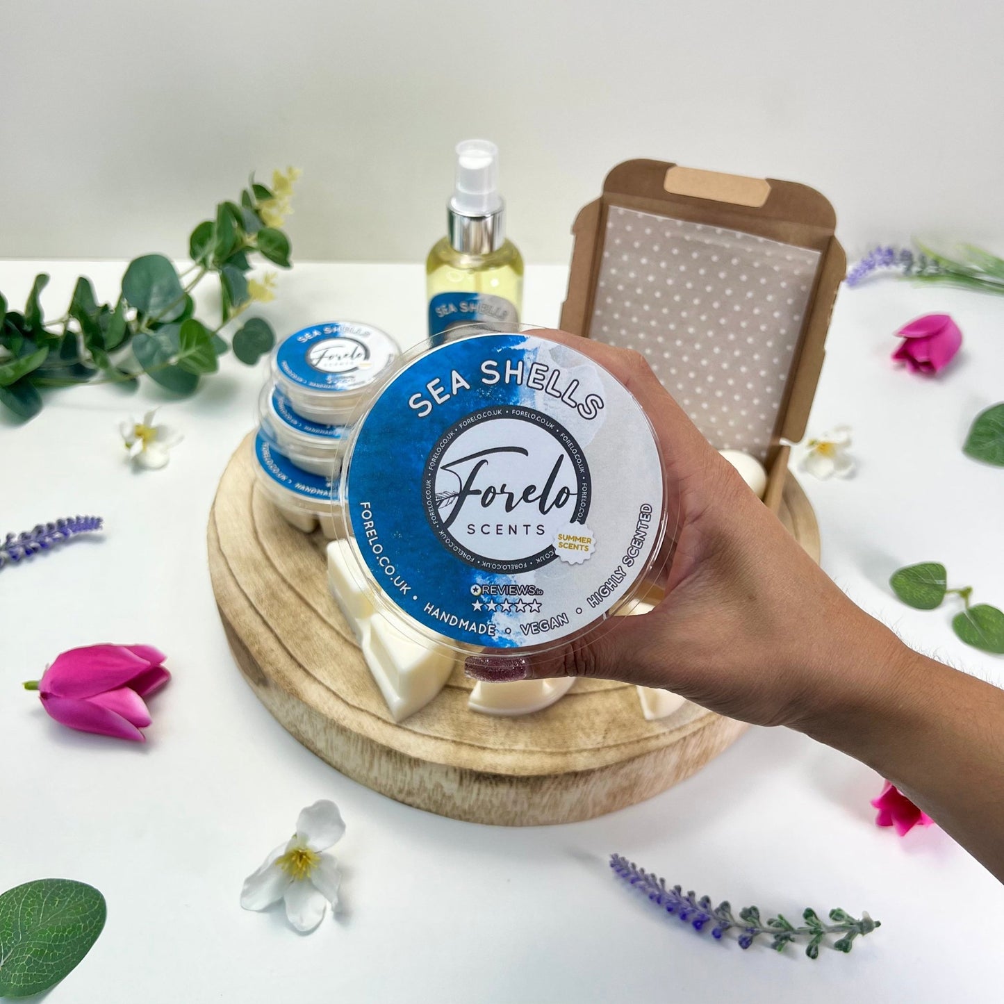 Summer Soy Wax Melt Bundle (4 x 100g) - Bath Indulgence