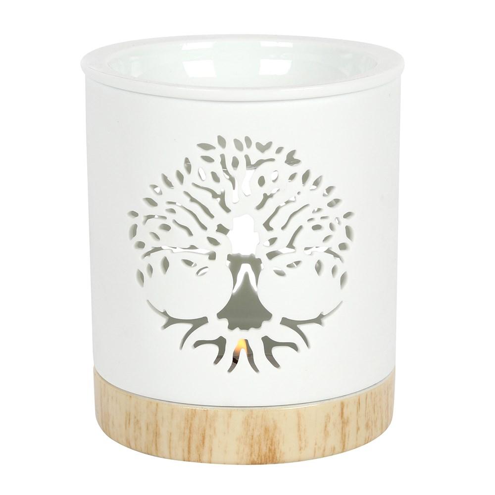 Tree of Life Burner & Wax Melt Bundle - Bath Indulgence