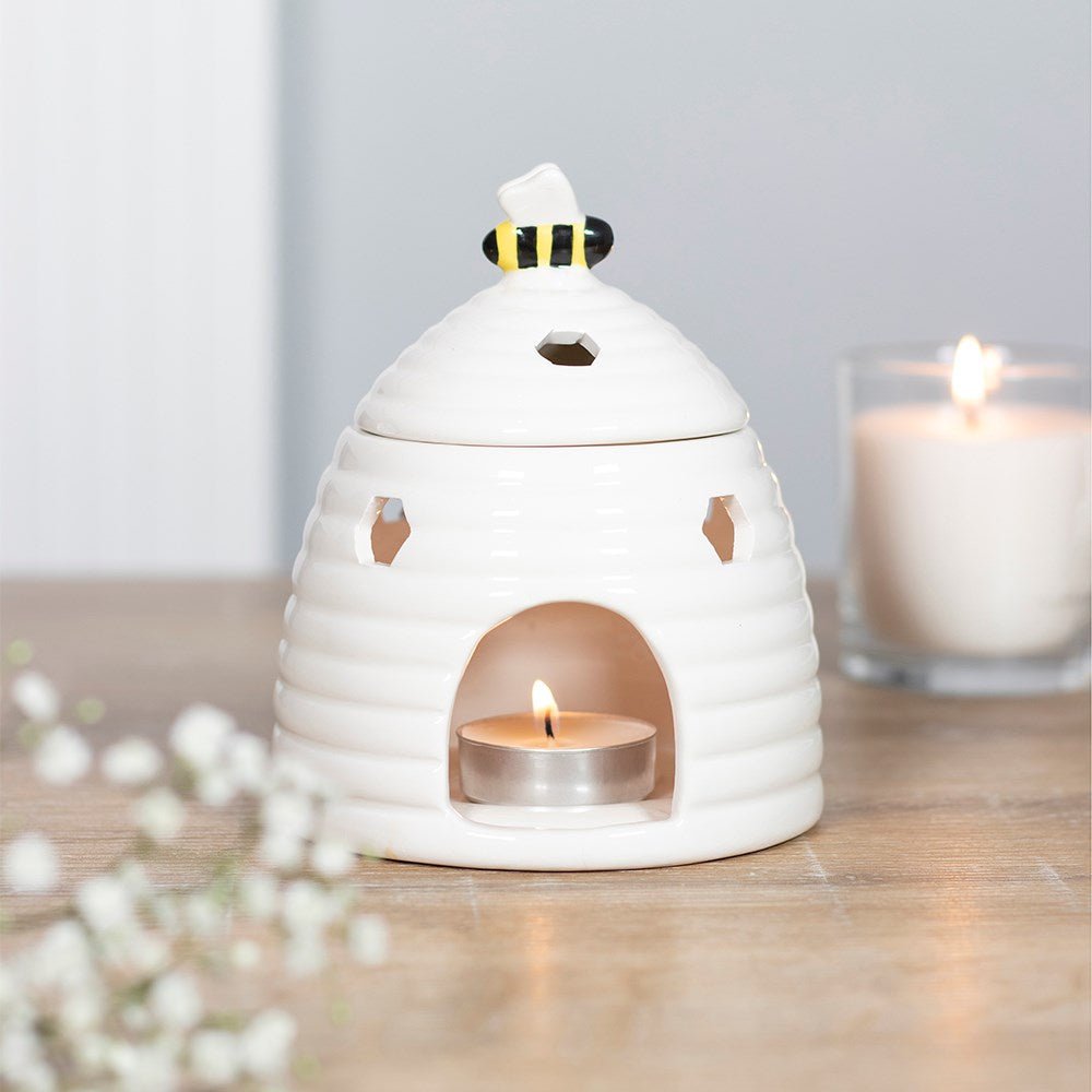 White Beehive Burner - Bath Indulgence