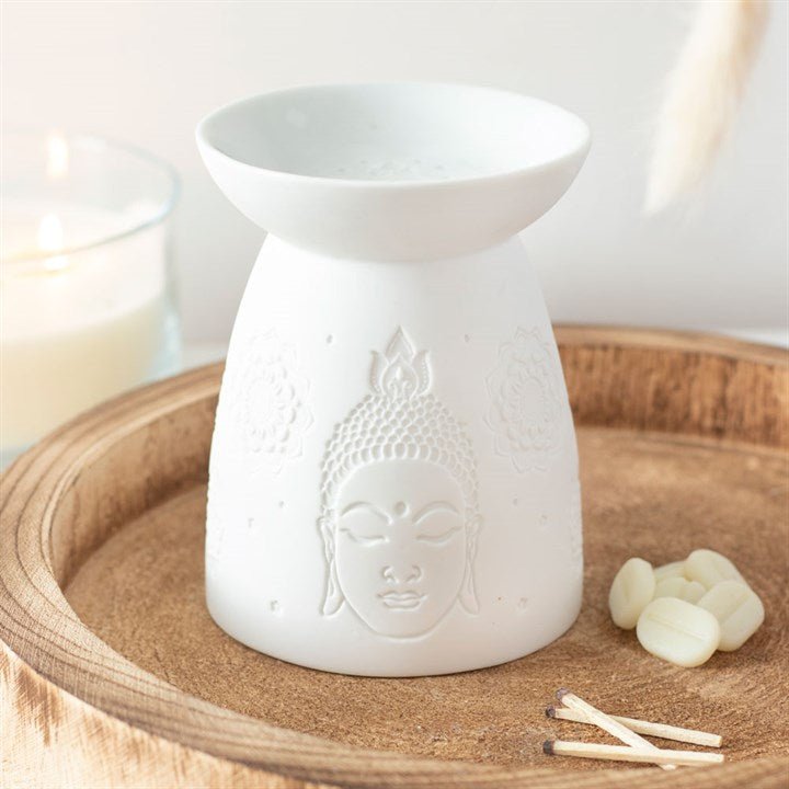 White Buddha Burner - Bath Indulgence