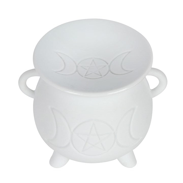 White Cauldron Burner - Bath Indulgence
