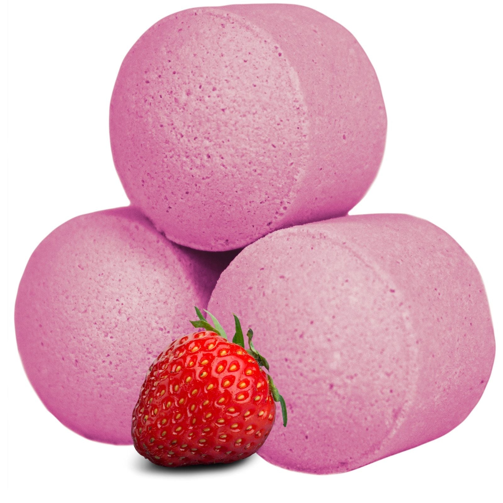 1.3 Kg Box of Chill Pills (Mini Bath Bombs) - Strawberry Box of Chill Pills 1.3Kg - Bath Indulgence
