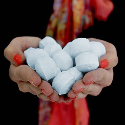 1.3Kg Box of Chill Pills (Mini Bath Bombs) - Baby Powder Box of Chill Pills 1.3Kg - Bath Indulgence