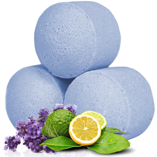 1.3Kg Box of Chill Pills (Mini Bath Bombs) - Bergamot & Lavender Box of Chill Pills 1.3Kg - Bath Indulgence