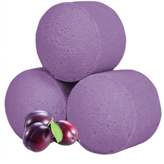 1.3Kg Box of Chill Pills (Mini Bath Bombs) - Frosted Sugar Plum Box of Chill Pills 1.3Kg - Bath Indulgence