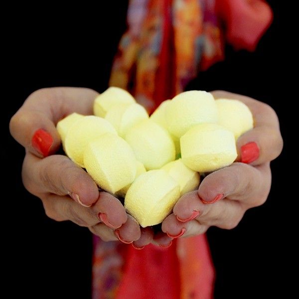 1.3Kg Box of Chill Pills (Mini Bath Bombs) - Pinacolada Box of Chill Pills 1.3Kg - Bath Indulgence