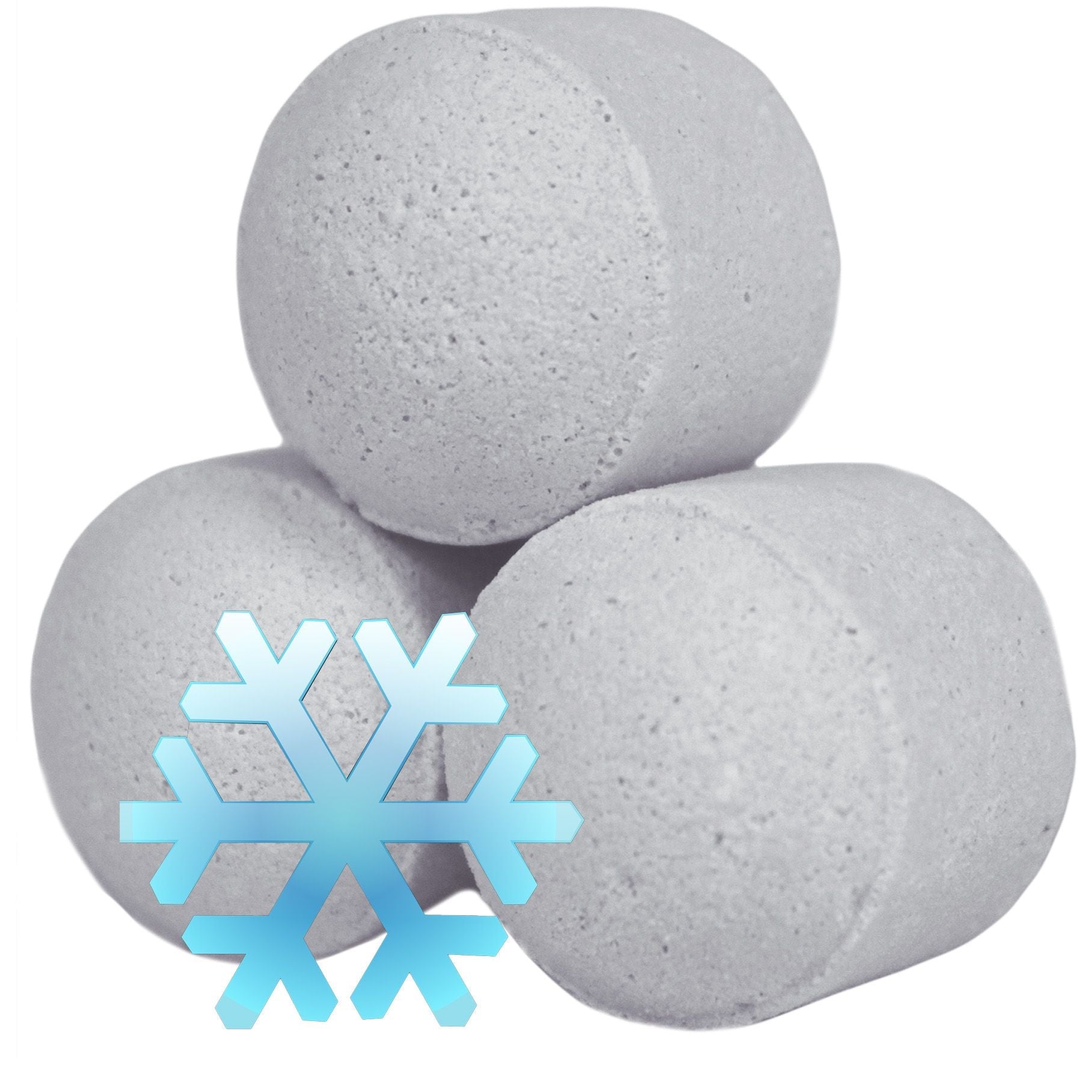 1.3Kg Box of Chill Pills (Mini Bath Bombs) - White Christmas Box of Chill Pills 1.3Kg - Bath Indulgence